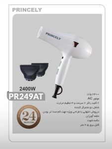 سشوار پرنسلی مدل PR249/1AT - Image 2