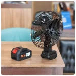 پنکه شارژی فلزی 12 ولت نکست نووا مدل Nova ZL-08 Lithium Outdoor - Image 2