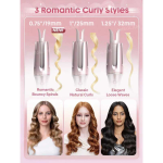 فر کننده و حالت دهنده مو شیگلم مدل Cupids Charm One-Touch 19mm - Image 2