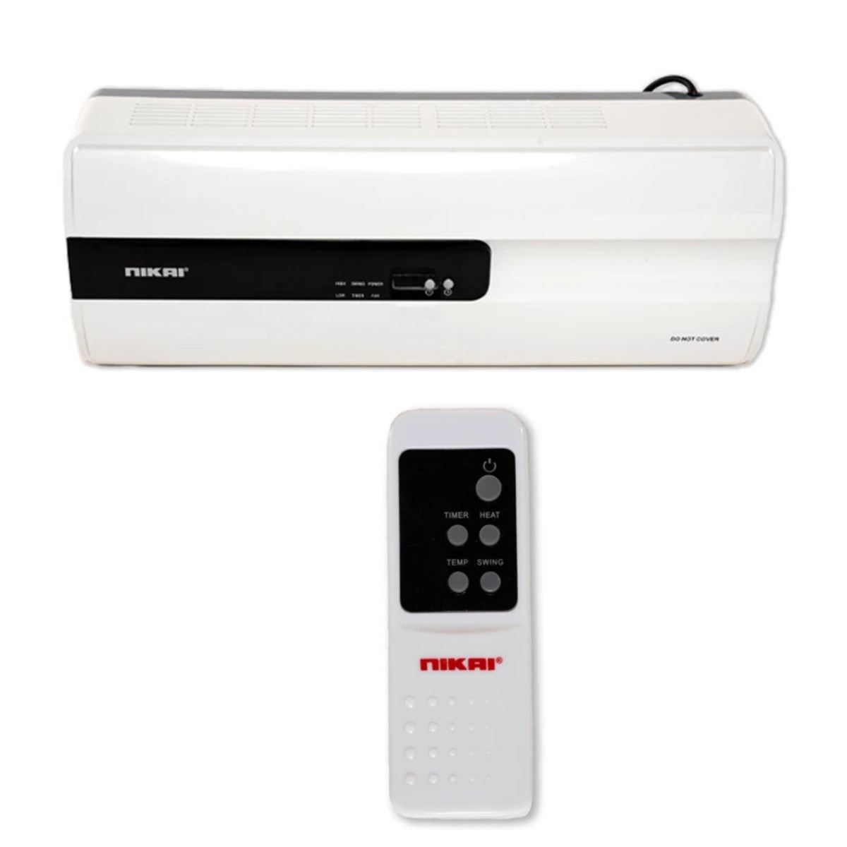 1-8 بخاری برقی دیواری نیکای مدل NWFH2120A - Image 1