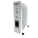 شوفاژبرقی 13پره هیتردار ایوولی مدل EVOH-13PTFW سفید - تصویر 4
